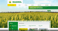 Desktop Screenshot of magrol.pl